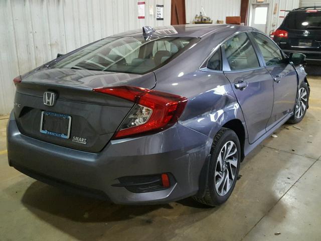 19XFC2F78HE027063 - 2017 HONDA CIVIC EX GRAY photo 4