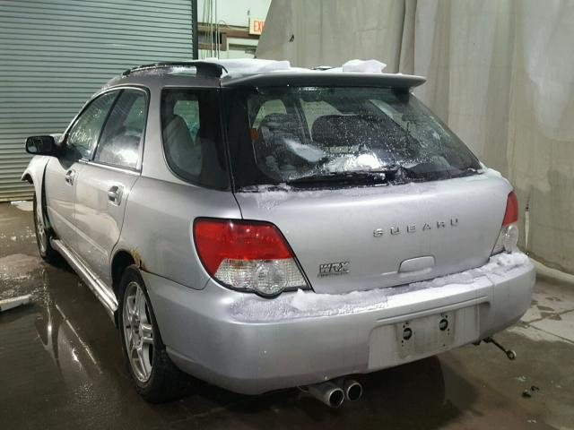 JF1GG29664G810927 - 2004 SUBARU IMPREZA WR GRAY photo 3