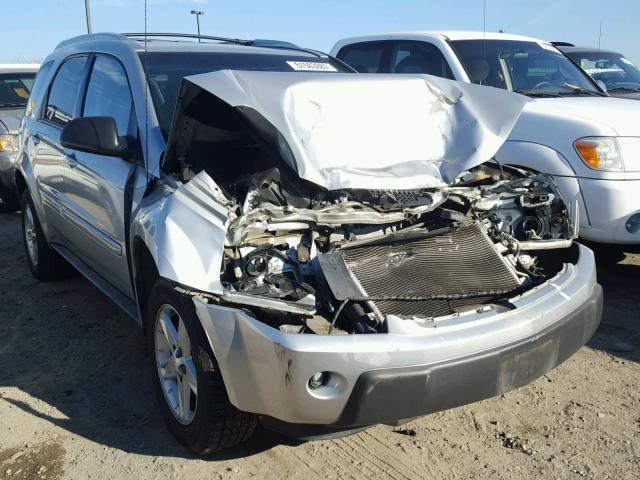 2CNDL73F856046865 - 2005 CHEVROLET EQUINOX LT SILVER photo 1