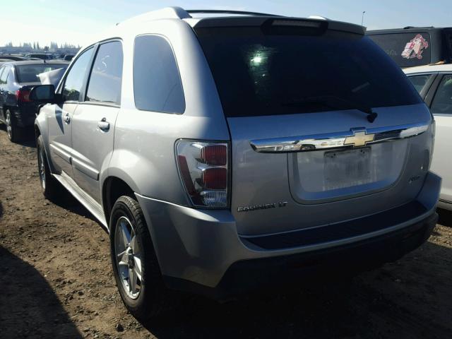 2CNDL73F856046865 - 2005 CHEVROLET EQUINOX LT SILVER photo 3