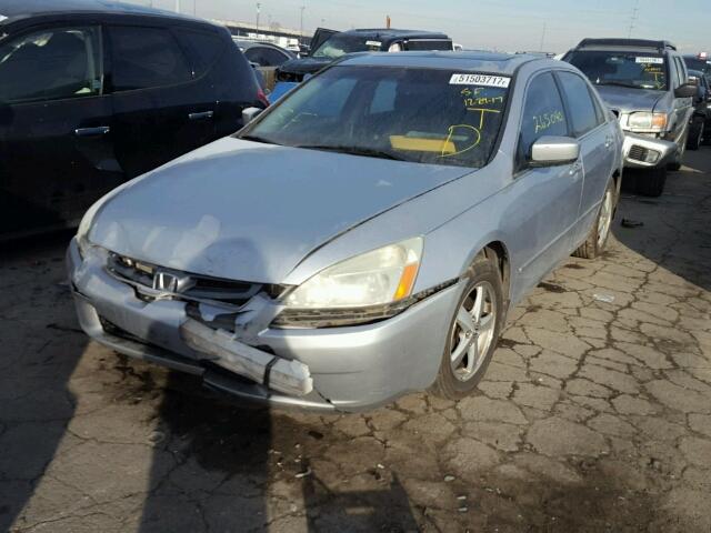 1HGCM56815A046497 - 2005 HONDA ACCORD EX SILVER photo 2