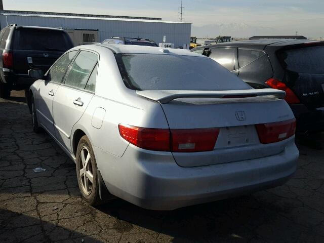 1HGCM56815A046497 - 2005 HONDA ACCORD EX SILVER photo 3