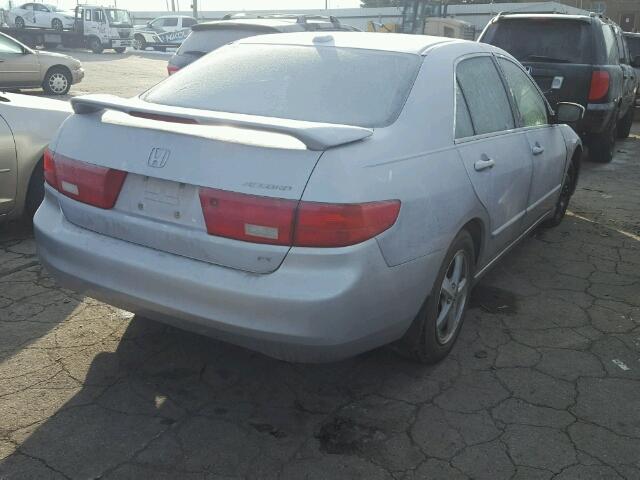 1HGCM56815A046497 - 2005 HONDA ACCORD EX SILVER photo 4