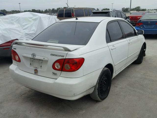 2T1BR32EX6C598783 - 2006 TOYOTA COROLLA CE WHITE photo 4