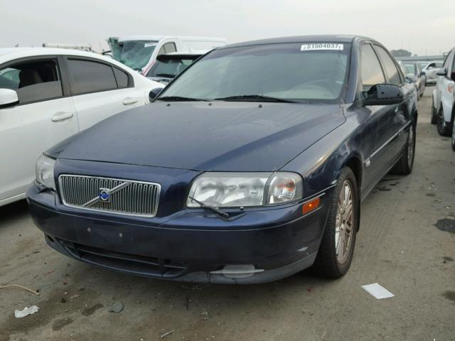 YV1TS92D631304941 - 2003 VOLVO S80 BLUE photo 2