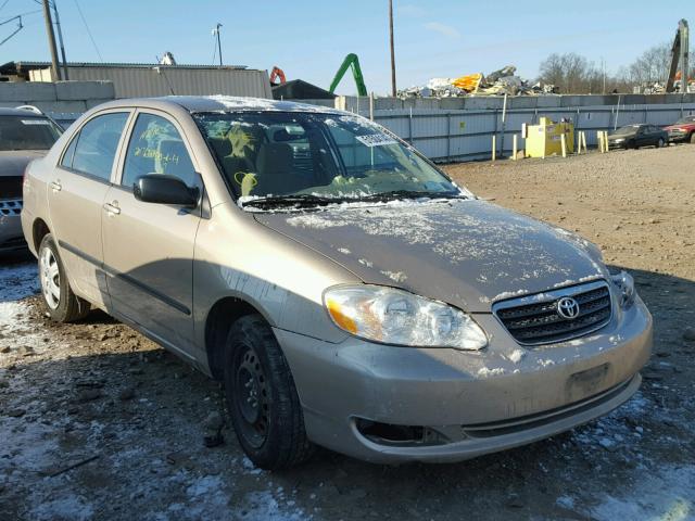 2T1BR32E16C700472 - 2006 TOYOTA COROLLA CE BEIGE photo 1