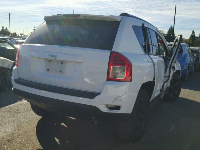 1J4NT1FA4BD155465 - 2011 JEEP COMPASS SP WHITE photo 4