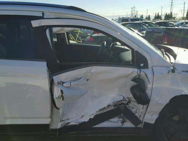 1J4NT1FA4BD155465 - 2011 JEEP COMPASS SP WHITE photo 9