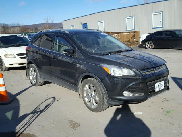 1FMCU0J9XEUA55257 - 2014 FORD ESCAPE TIT BLACK photo 1