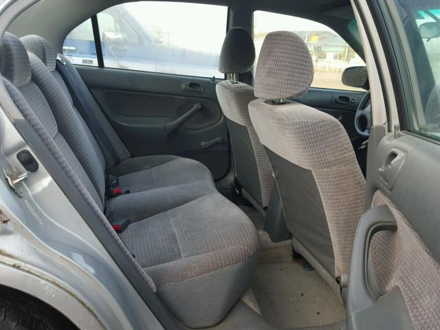 2HGEJ6616YH571846 - 2000 HONDA CIVIC BASE 银色 照片 6