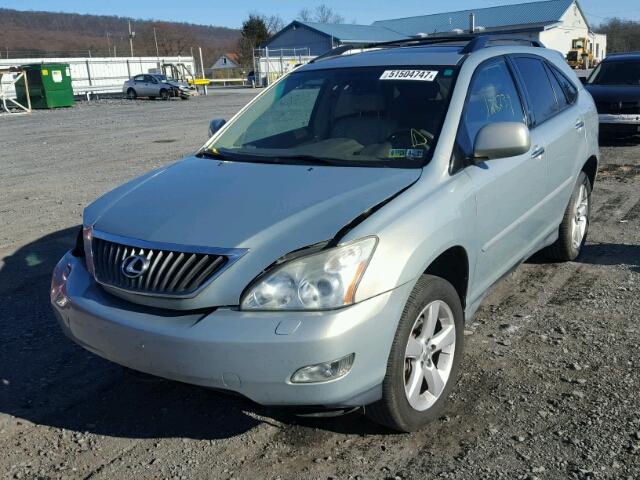 2T2HK31U68C056876 - 2008 LEXUS RX 350 SILVER photo 2