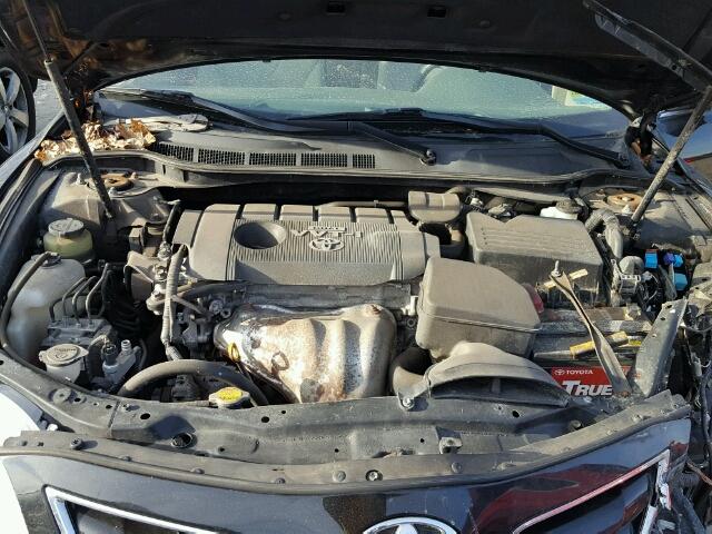 4T1BF3EK4AU009910 - 2010 TOYOTA CAMRY BASE BLACK photo 7