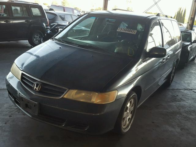 5FNRL18903B141485 - 2003 HONDA ODYSSEY EX GRAY photo 2