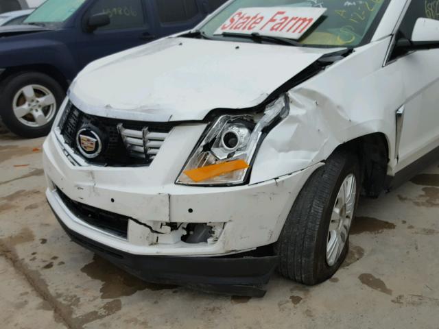 3GYFNCE31DS650223 - 2013 CADILLAC SRX LUXURY WHITE photo 9