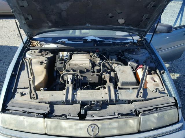 1G2WH54T7NF316279 - 1992 PONTIAC GRAND PRIX მწვანე ფოტო 7