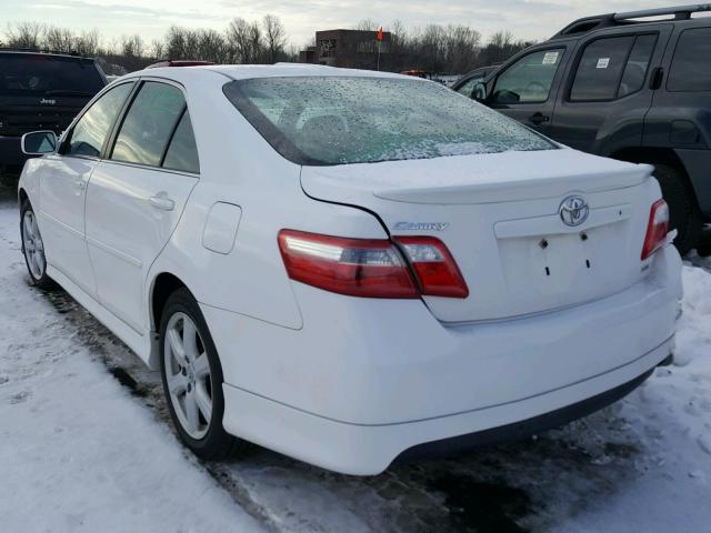 4T1BE46K29U906999 - 2009 TOYOTA CAMRY BASE WHITE photo 3