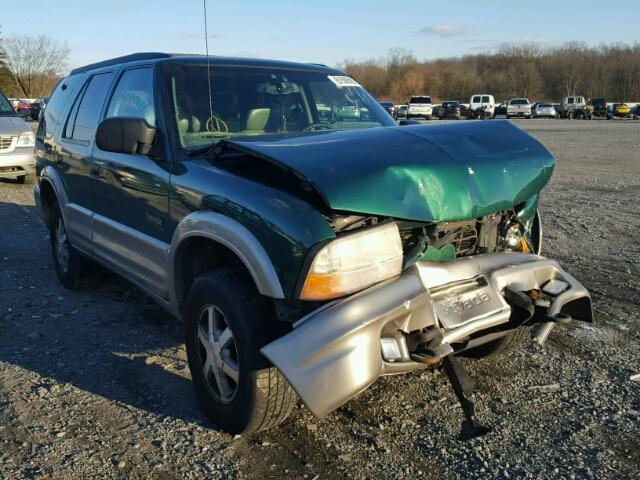 1GHDT13W7Y2360763 - 2000 OLDSMOBILE BRAVADA GREEN photo 1