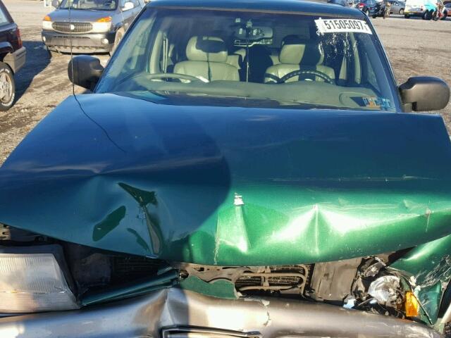 1GHDT13W7Y2360763 - 2000 OLDSMOBILE BRAVADA GREEN photo 7