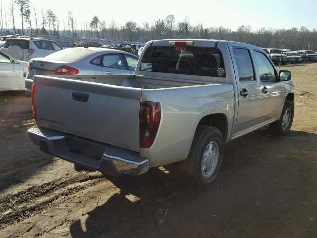 1GCCS136858149536 - 2005 CHEVROLET COLORADO BEIGE photo 4