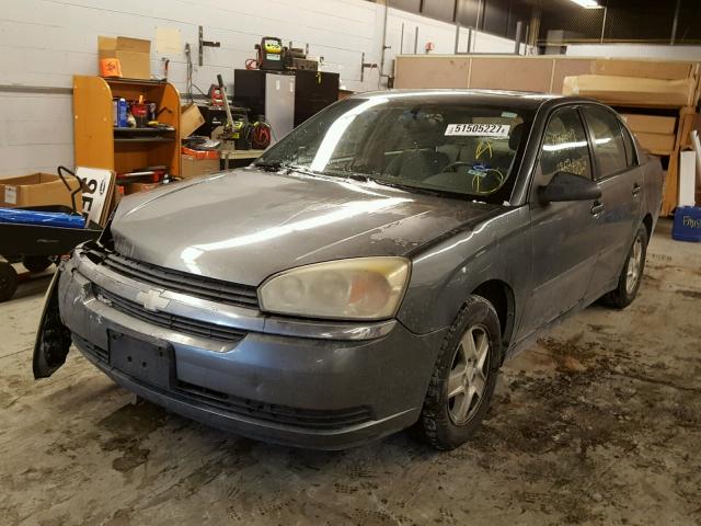 1G1ZT54885F249946 - 2005 CHEVROLET MALIBU LS GRAY photo 2