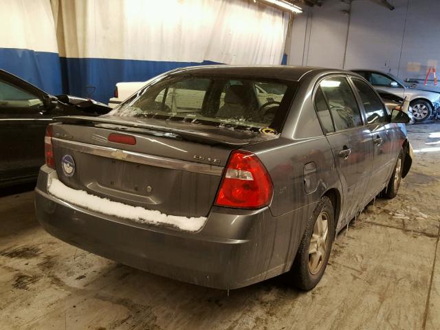 1G1ZT54885F249946 - 2005 CHEVROLET MALIBU LS GRAY photo 4