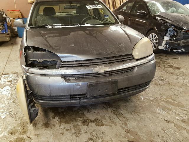 1G1ZT54885F249946 - 2005 CHEVROLET MALIBU LS GRAY photo 9