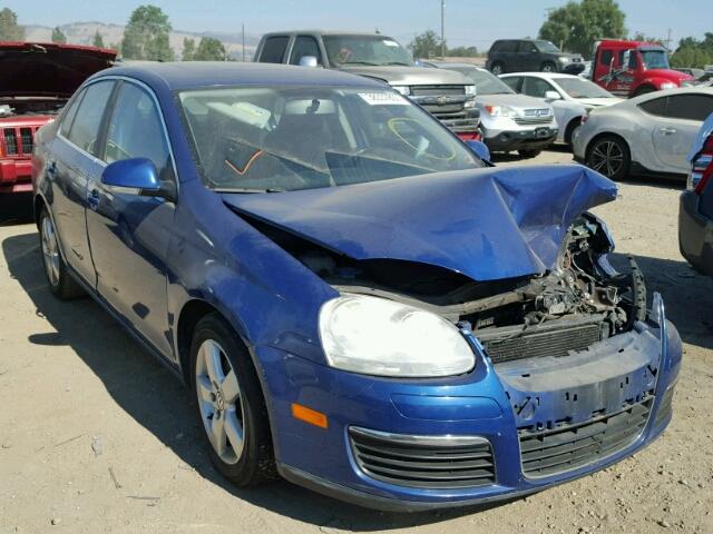 3VWRZ71K88M124741 - 2008 VOLKSWAGEN JETTA SE BLUE photo 1