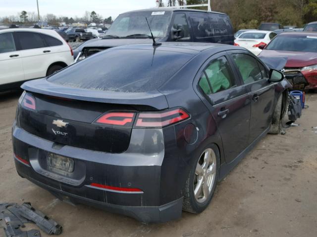 1G1RD6E48BU102984 - 2011 CHEVROLET VOLT GRAY photo 4