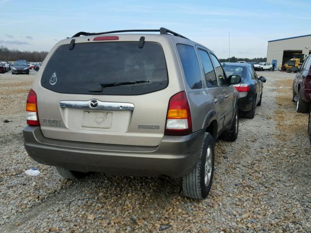 4F2CU091X1KM47437 - 2001 MAZDA TRIBUTE LX BEIGE photo 4