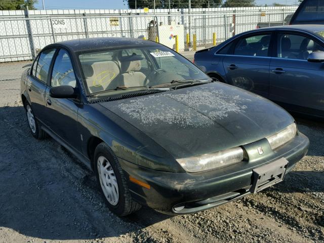 1G8ZK5275XZ248219 - 1999 SATURN SL2 GREEN photo 1