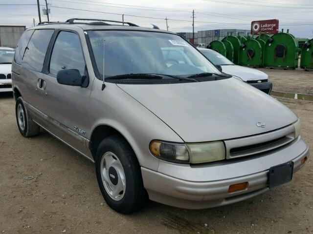 4N2DN11W2SD843069 - 1995 NISSAN QUEST XE GRAY photo 1