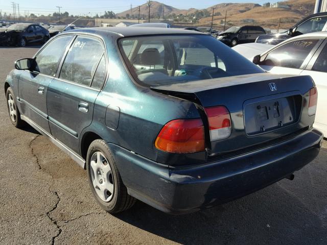 2HGEJ8649WH502569 - 1998 HONDA CIVIC EX Yaşıl foto 3