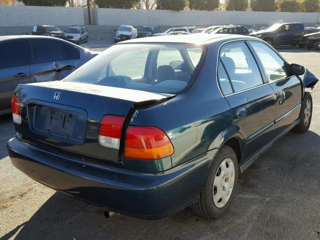 2HGEJ8649WH502569 - 1998 HONDA CIVIC EX Yaşıl foto 4