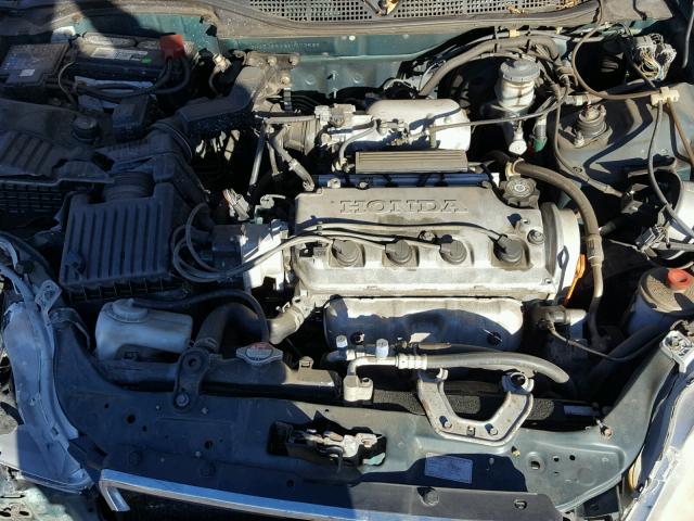 2HGEJ8649WH502569 - 1998 HONDA CIVIC EX Yaşıl foto 7
