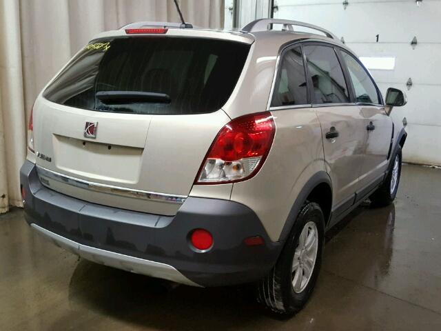 3GSCL33P89S550717 - 2009 SATURN VUE XE TAN photo 4