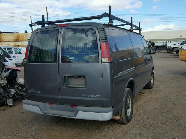 1GCHG35R7Y1220653 - 2000 CHEVROLET EXPRESS G3 GRAY photo 4