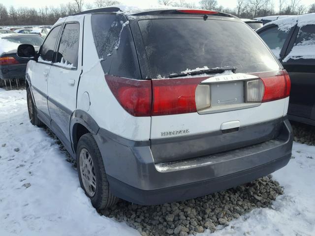 3G5DB03E35S534703 - 2005 BUICK RENDEZVOUS WHITE photo 3