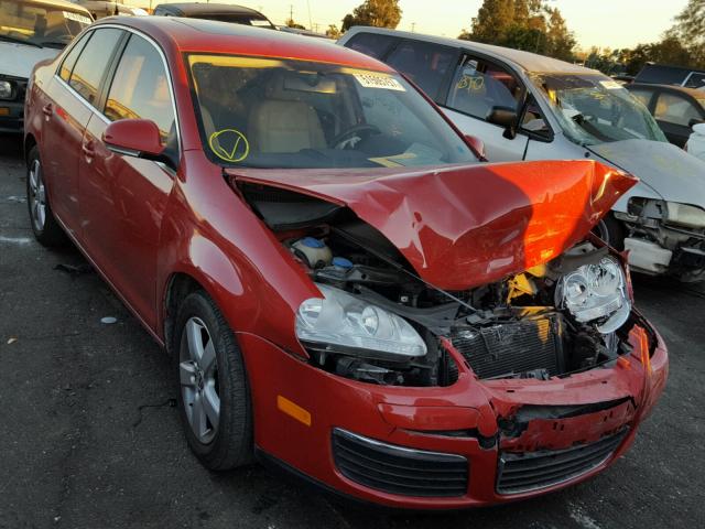 3VWRM71K08M040363 - 2008 VOLKSWAGEN JETTA SE RED photo 1