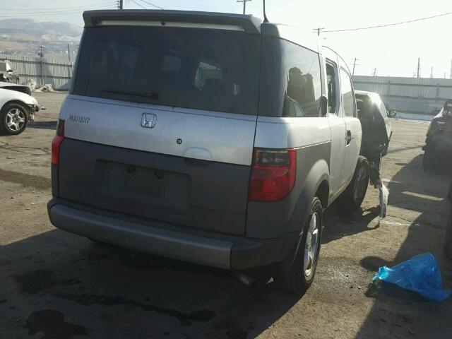 5J6YH28533L022207 - 2003 HONDA ELEMENT EX SILVER photo 4