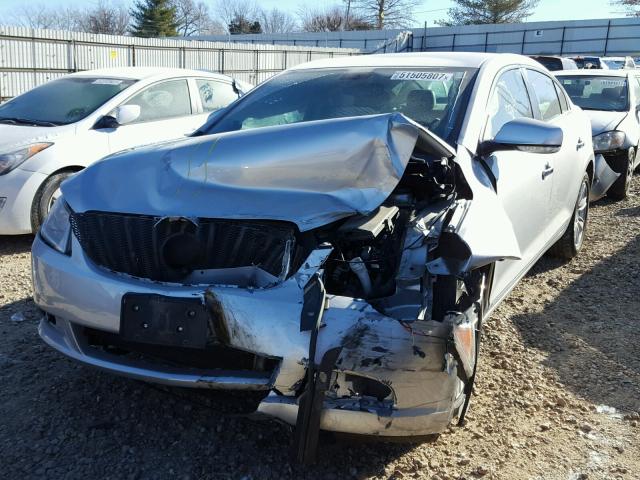 1G4GC5E3XCF171325 - 2012 BUICK LACROSSE SILVER photo 2