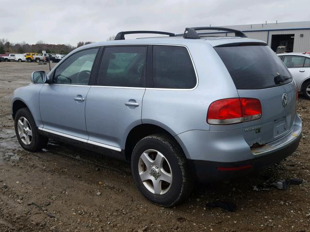 WVGBC77L84D063852 - 2004 VOLKSWAGEN TOUAREG 3. SILVER photo 3