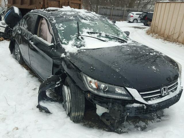 1HGCR2F31EA279557 - 2014 HONDA ACCORD LX BLACK photo 1