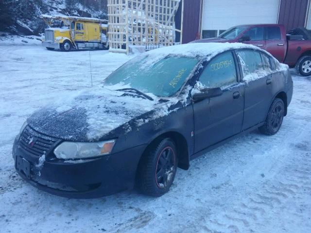 1G8AZ55F16Z209444 - 2006 SATURN ION LEVEL BLACK photo 2