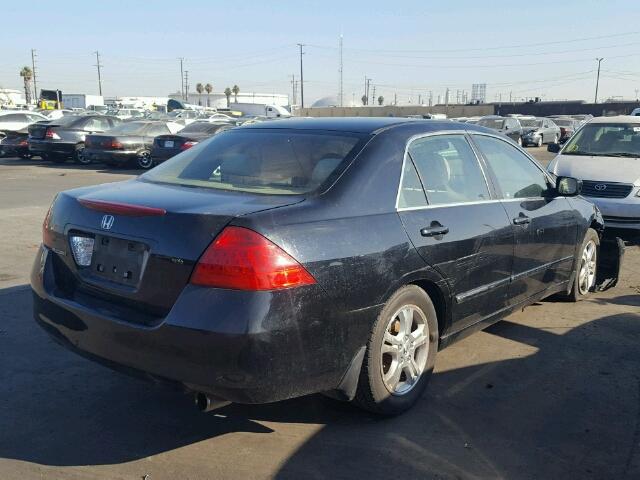 JHMCM56307C024175 - 2007 HONDA ACCORD SE BLACK photo 4