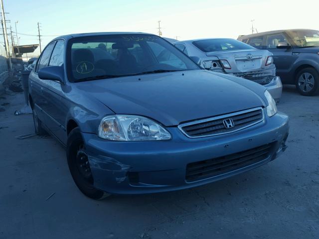 2HGEJ8649XH512150 - 1999 HONDA CIVIC EX BLUE photo 1