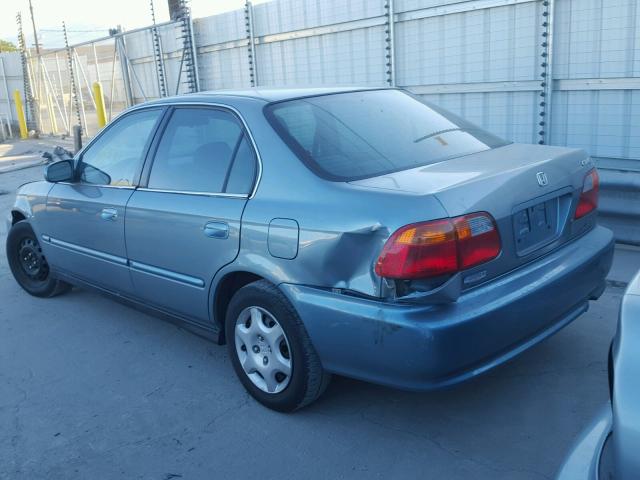 2HGEJ8649XH512150 - 1999 HONDA CIVIC EX BLUE photo 3