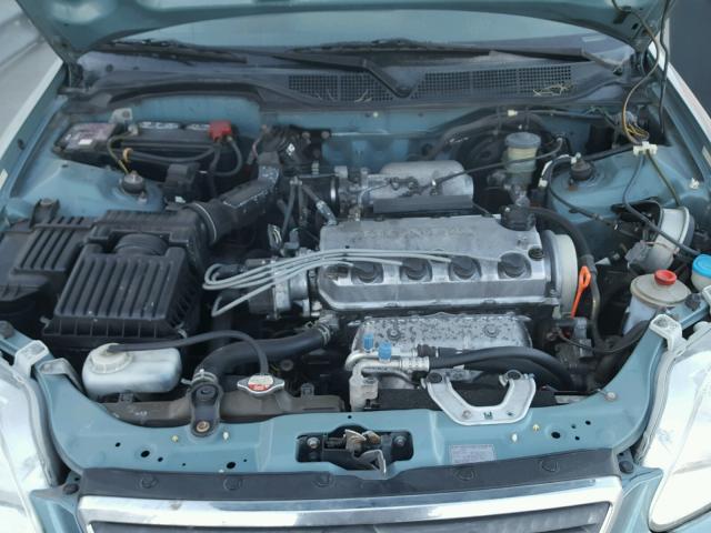 2HGEJ8649XH512150 - 1999 HONDA CIVIC EX ლურჯი ფოტო 7