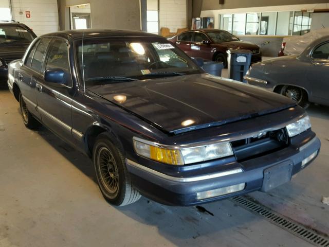 2MELM75W7PX667438 - 1993 MERCURY GRAND MARQ BLUE photo 1