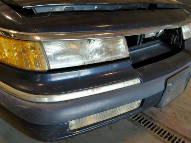 2MELM75W7PX667438 - 1993 MERCURY GRAND MARQ BLUE photo 9