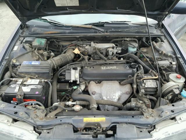 1HGCB7254MA065699 - 1991 HONDA ACCORD LX BLUE photo 7